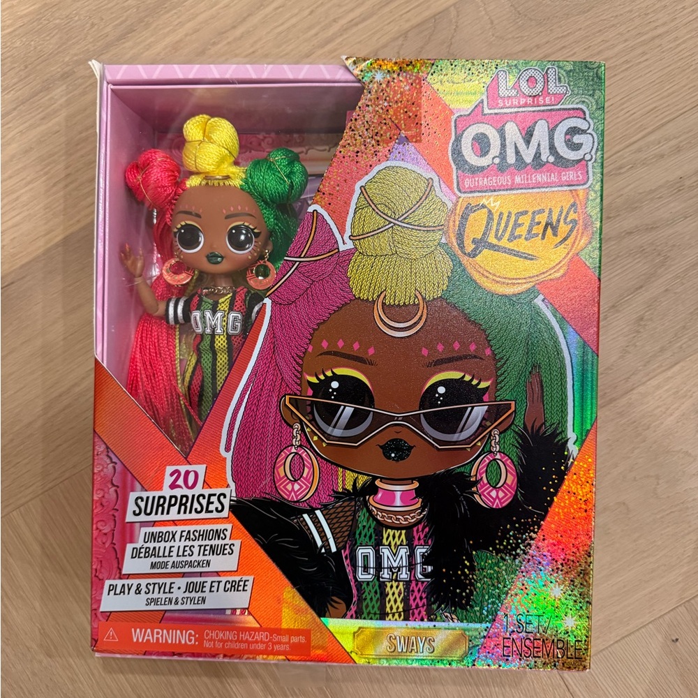 Brand New L.O.L. Surprise! OMG Queens Doll - Multicolor